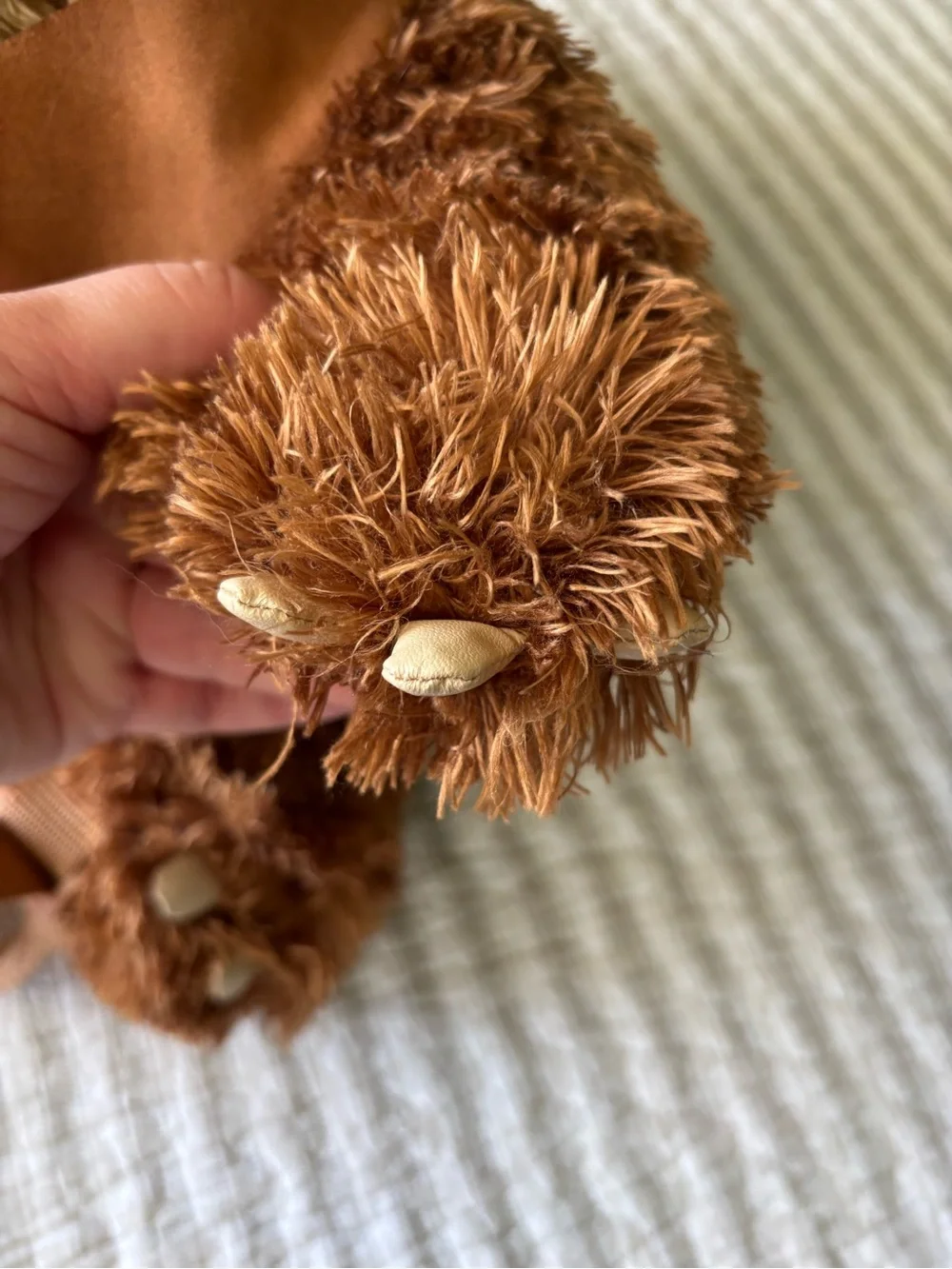 Disney Parks 2025 Star Wars Wicket the Ewok Plush Backpack
